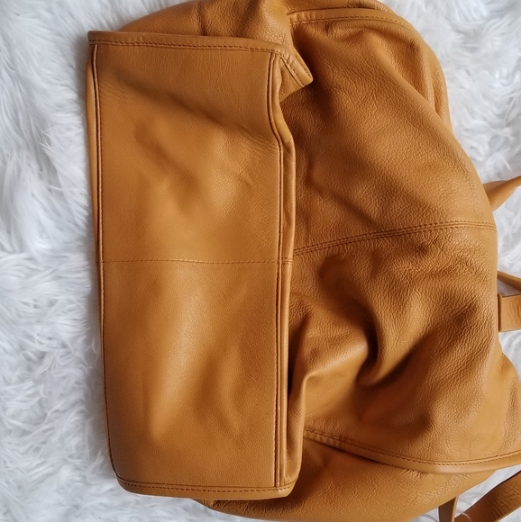 Lucky Brand Leather Tote Handbag - Picture 3 of 13